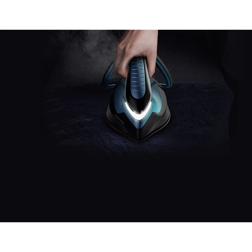 Generator de abur Tefal Express Vision SV8151, 2800W, 7 bar, 500 g/min, albastru-negru, 1.8L