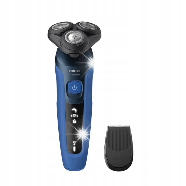 Philips S5466 elektromos borotva, 3 fej, fekete