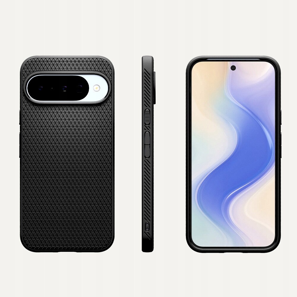 Carcasa Spigen Liquid Air cu MagSafe compatibila cu Google Pixel 10/10 Pro, Matte Black