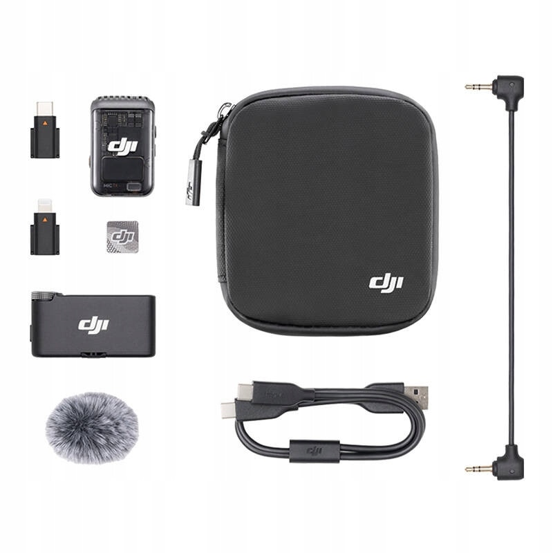 Set Microfon Wireless DJI Mic 2 (1 Tx + 1 Rx), multicolor, 46