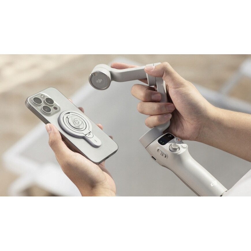 Stabilizator de imagine DJI Osmo Mobile 7, 3 axe, cu stativ