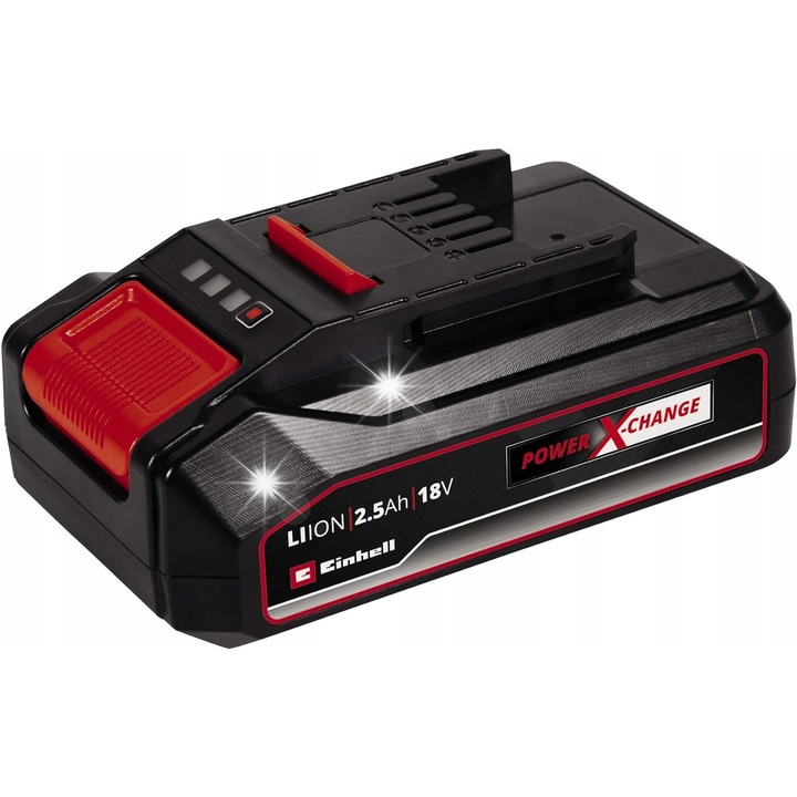 Акумулатор, 18V, 2.5Ah, Einhell Power X-Change, със система ABS, за електрически инструменти