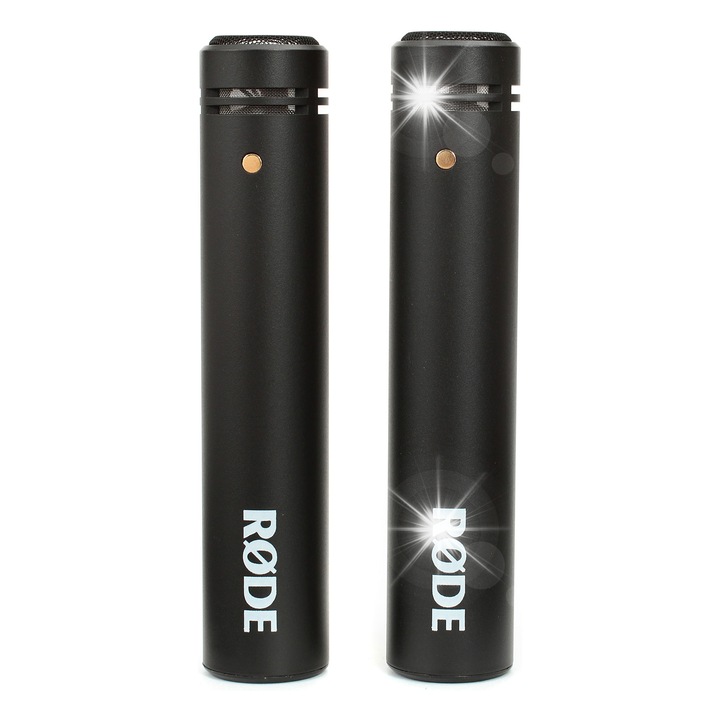 Микрофони RODE M5, комплект, капсули 1/2", кардиоидна характеристика, черен, 100x20x20mm
