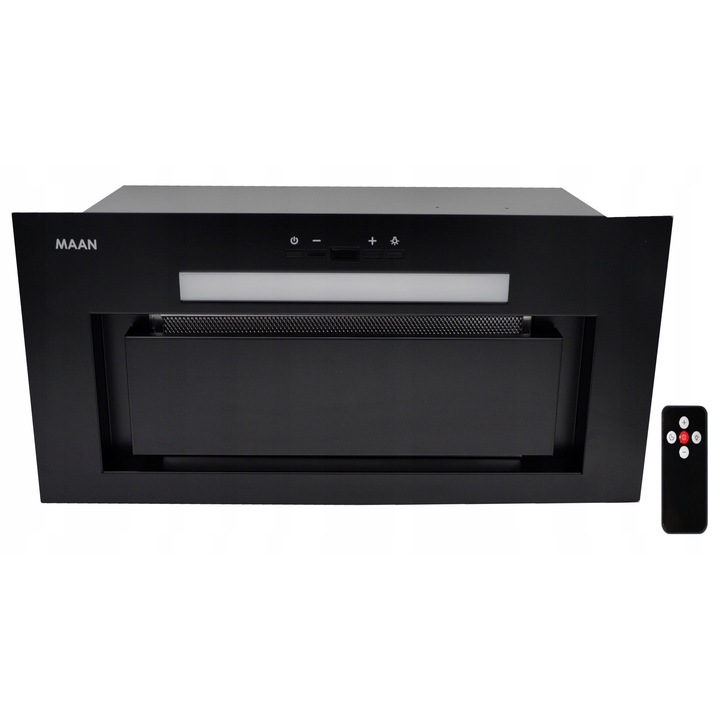 Вграден абсорбатор MAAN Ares 60см, 570м3/ч, енергиен клас B, черен