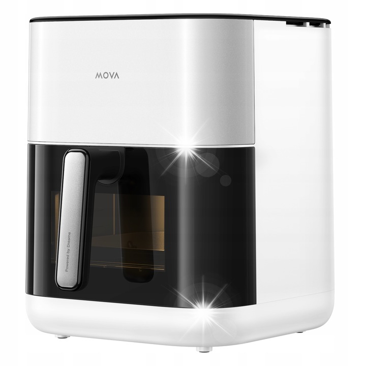 Фритюрник без мазнина Mova FD10 Pro, 6L, 1800W, 360 циркулация на въздуха, метал, пълен комплект