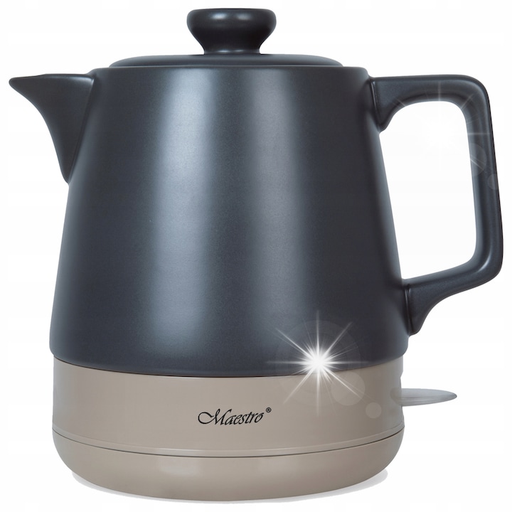 Fierbator ceramic MAESTRO MR-067, 1,2L, 1200W, design modern, auto-oprire