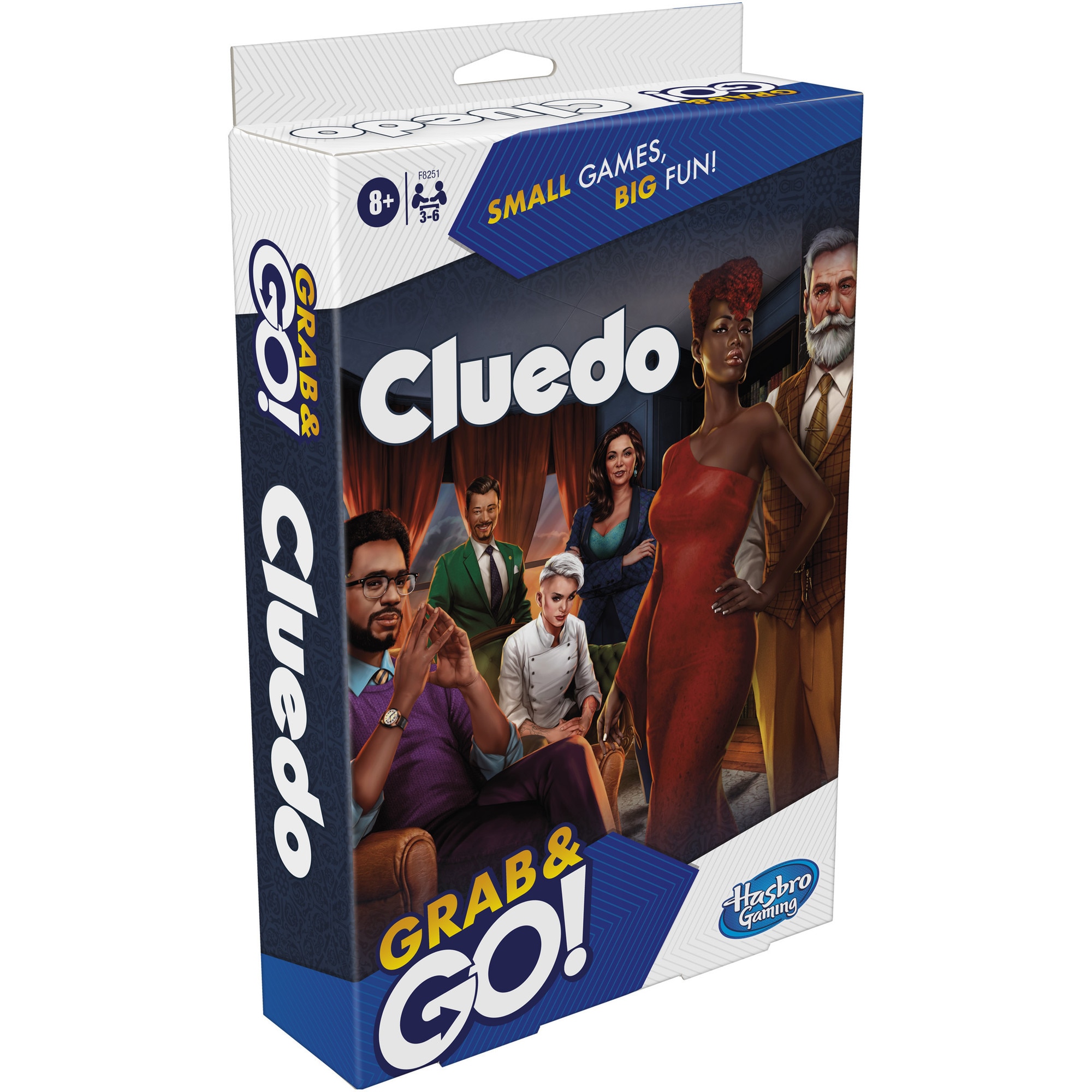 Joc Grab & Go - Cluedo, 3-6 jucatori, +8 ani, lb. engleza