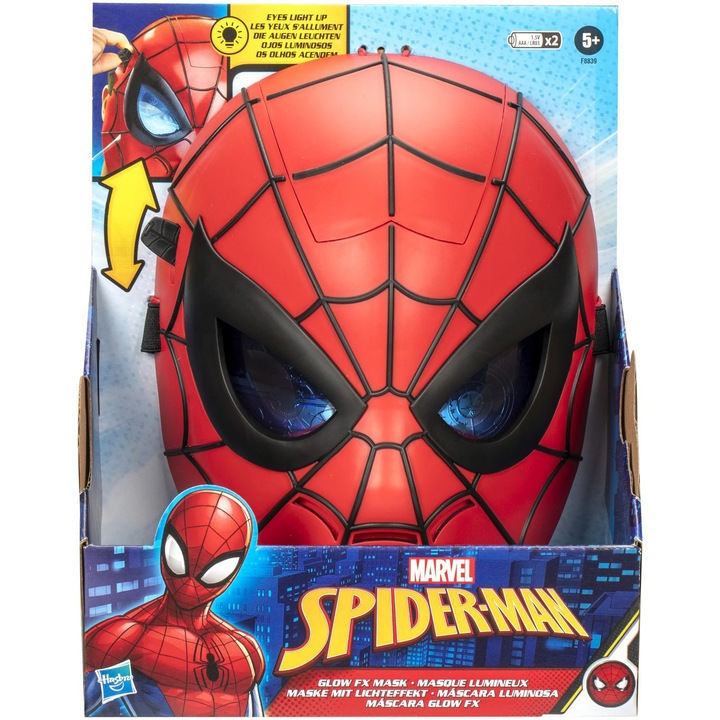 Masca Spider-Man - Glow FX, Spider-Man