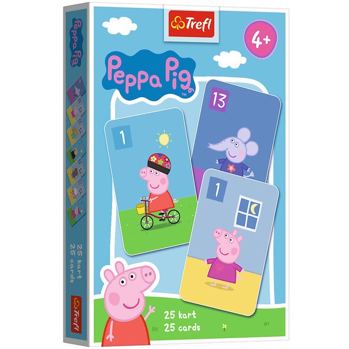 Joc Trefl Peppa Pig - Pacalici, 2-5 jucatori, +4 ani, lb. romana