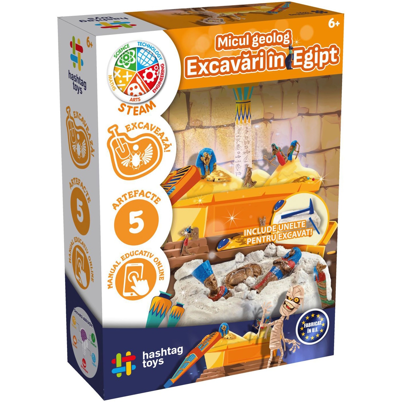 Joc Hashtag Toys - Micul geolog, Excavari in Egipt