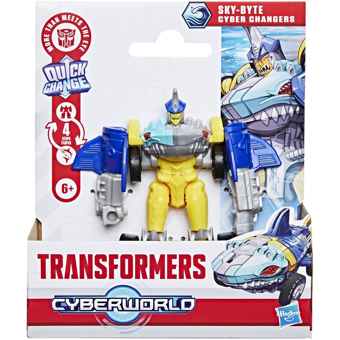 Figurina Transformers Cyberworld - Skybyte, 10 cm