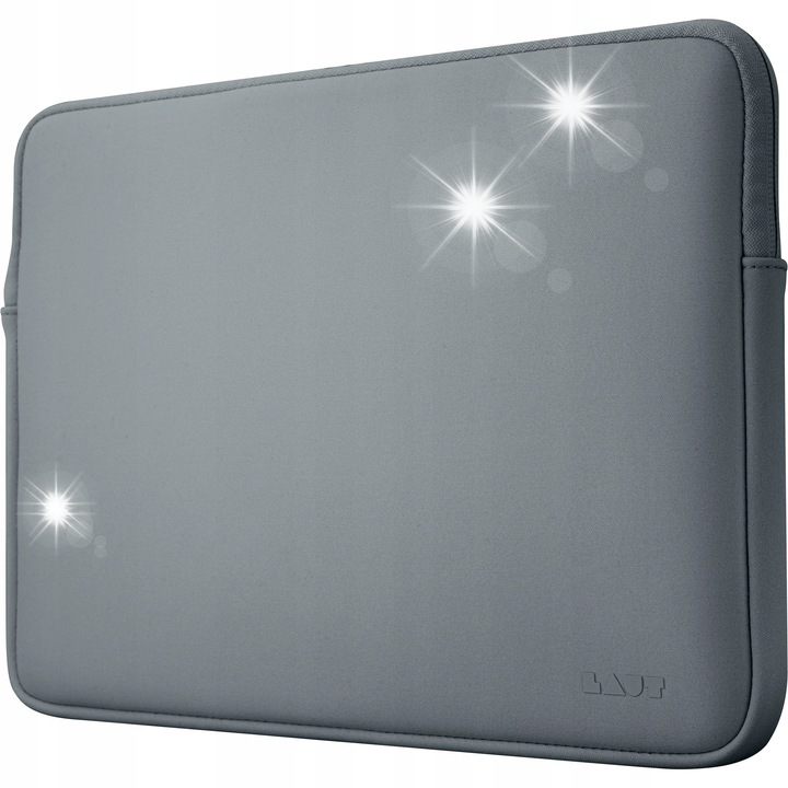 LAUT laptop tok MacBook Air 13 / Pro 13, neoprén, szürke, univerzális 14 hüvelykes méretekhez