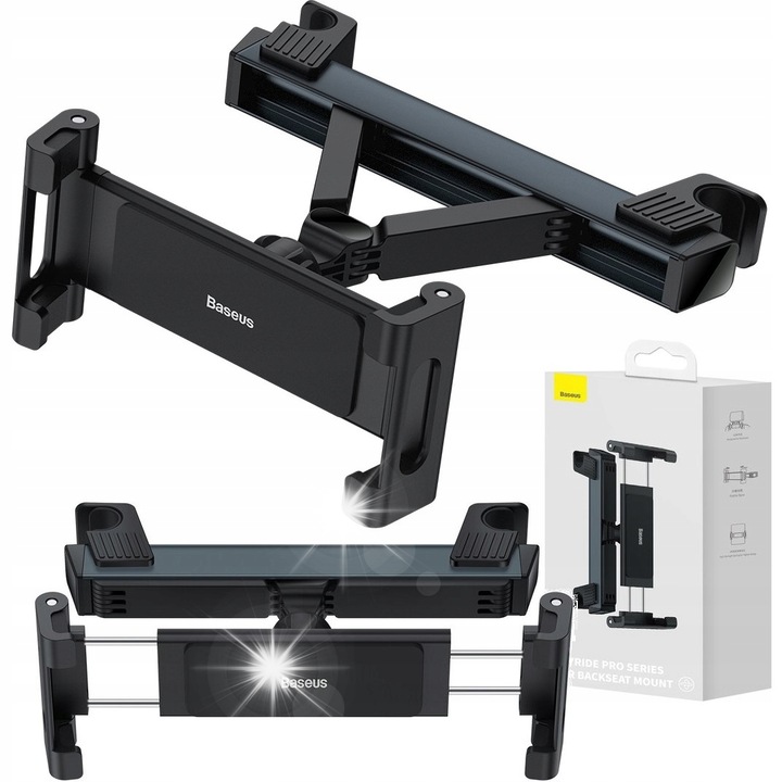 Suport auto Baseus JoyRide Pro pentru telefon/tableta, negru, ajustabil, compatibil cu suporturi de 47-162mm