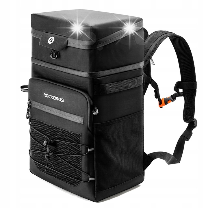 Раница Rockbros 14л, водоустойчива, с охлаждащо отделение, черна, 888г