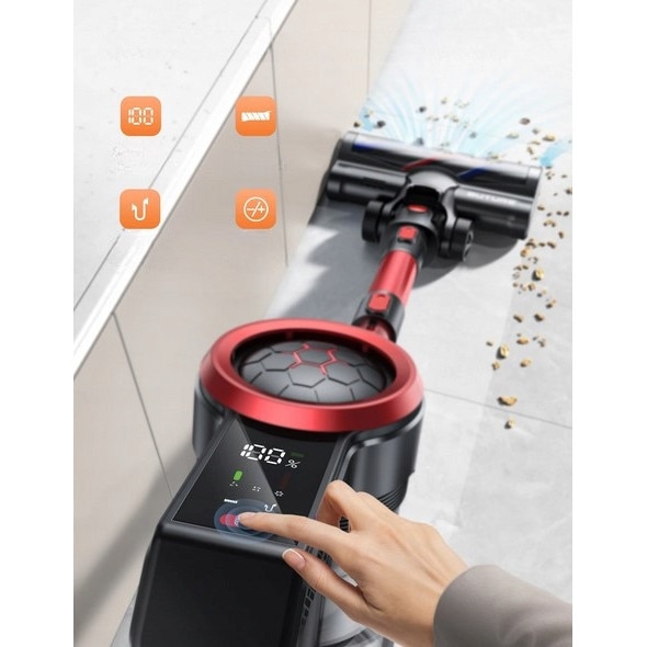 Aspirator vertical Buture JR700, putere 33000 Pa, 2.6 kg, fara fir, set complet, accesorii multiple