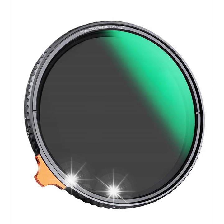 Filtru ND reglabil K&F Concept True Color Nano X 67mm, ND2-ND32, cu hard-stops