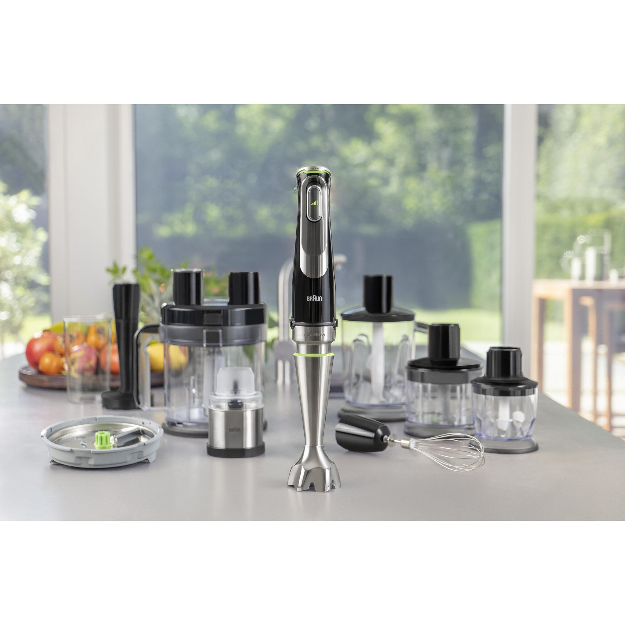 Blender de mana Braun MultiQuick 9, 1200W, tehnologie ActiveBlade