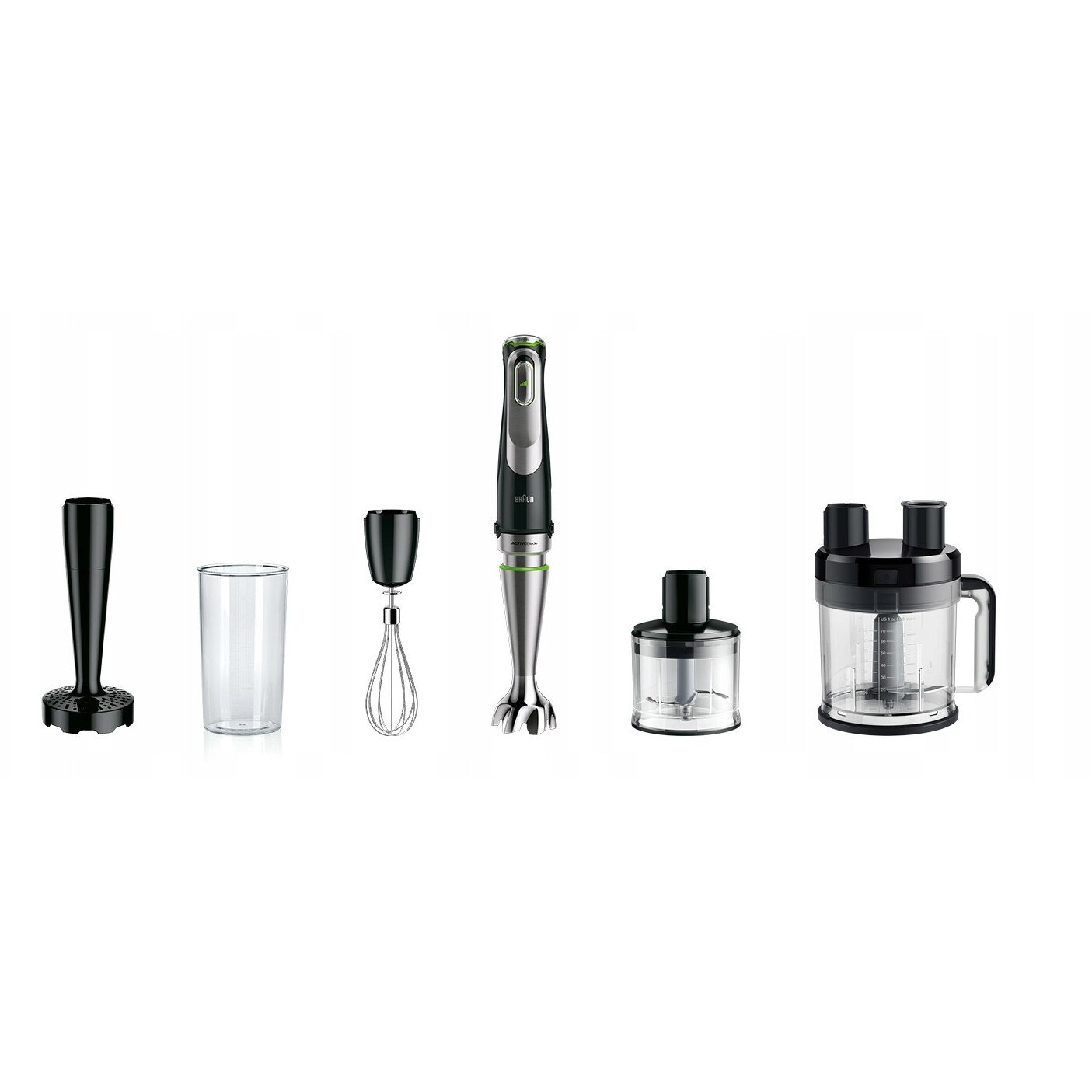 Blender de mana Braun MultiQuick 9, 1200W, tehnologie ActiveBlade