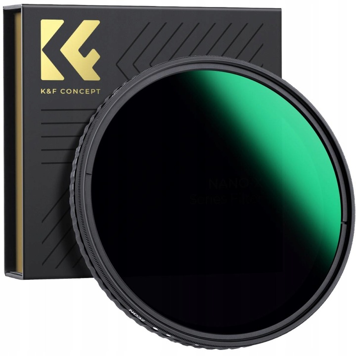 Регулируем ND8-128 филтър K&F Concept 62mm сив Nano-X 8k