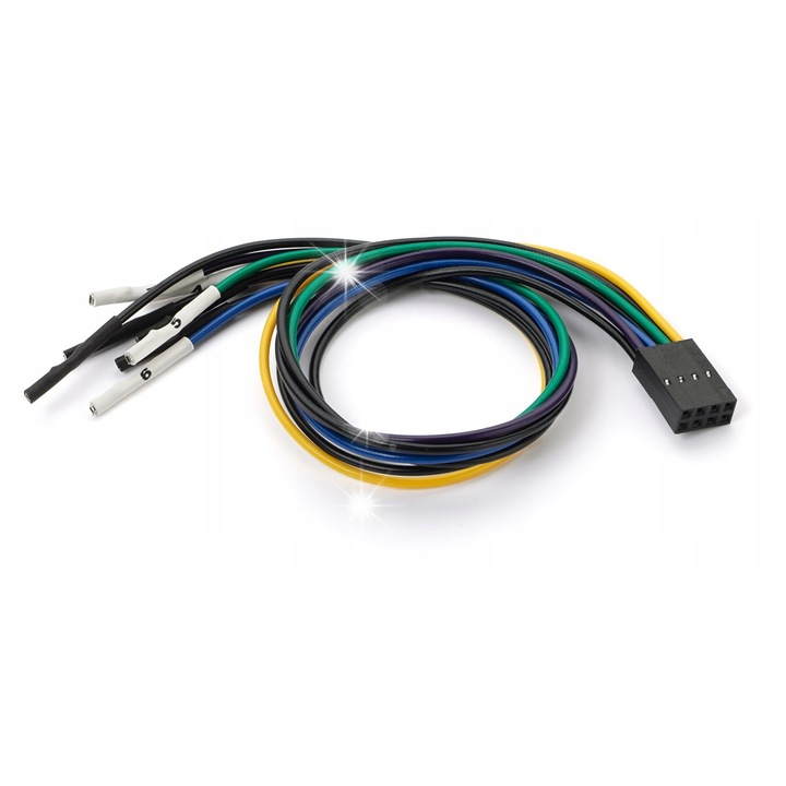 Комплект тестови кабели 8 бр., Saleae, канали 4-7, 23 см, 22 AWG