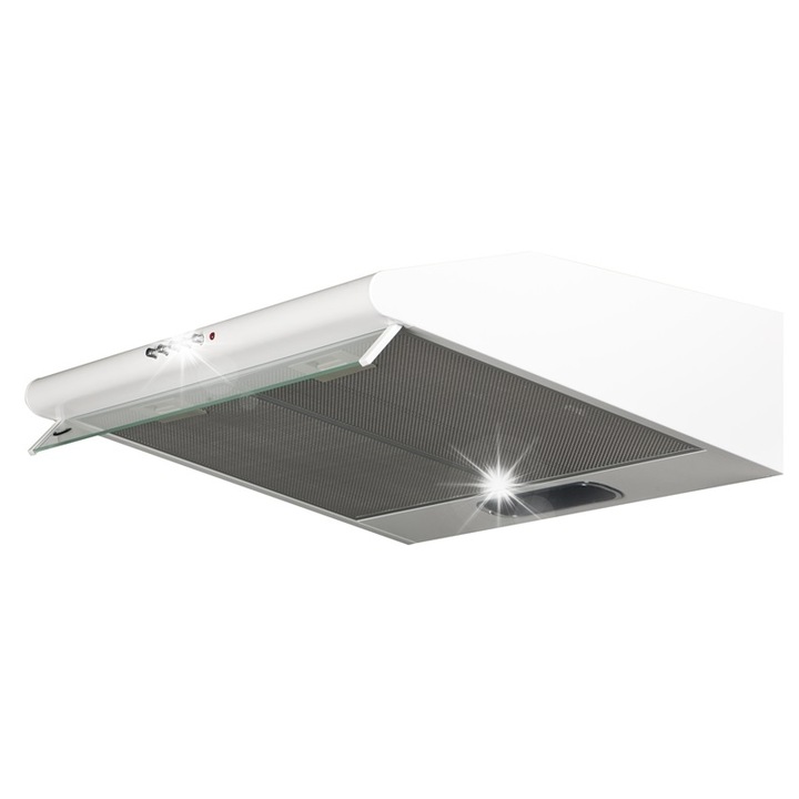 Аспиратор под шкаф AKPO WK-7 P 3060, 600мм, бял, 500x160x600мм, 253м3/ч, 76W