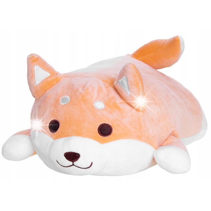 Плюшен Шиба Ину, Bestomi, 55 см, от вълна, ръчно изработен, безопасен за деца