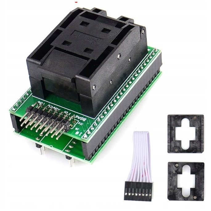 Adaptor BGA64 pentru programator, set cu 2 x suport, 48 pini - eMAG.ro