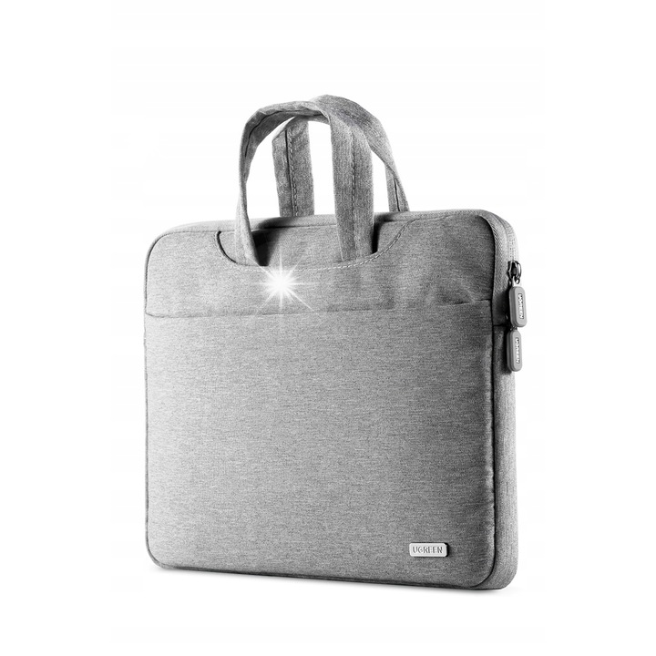 UGREEN LP437 laptop táska, 13,9'', szürke, 3 rekesz, méretek 250x345x60mm