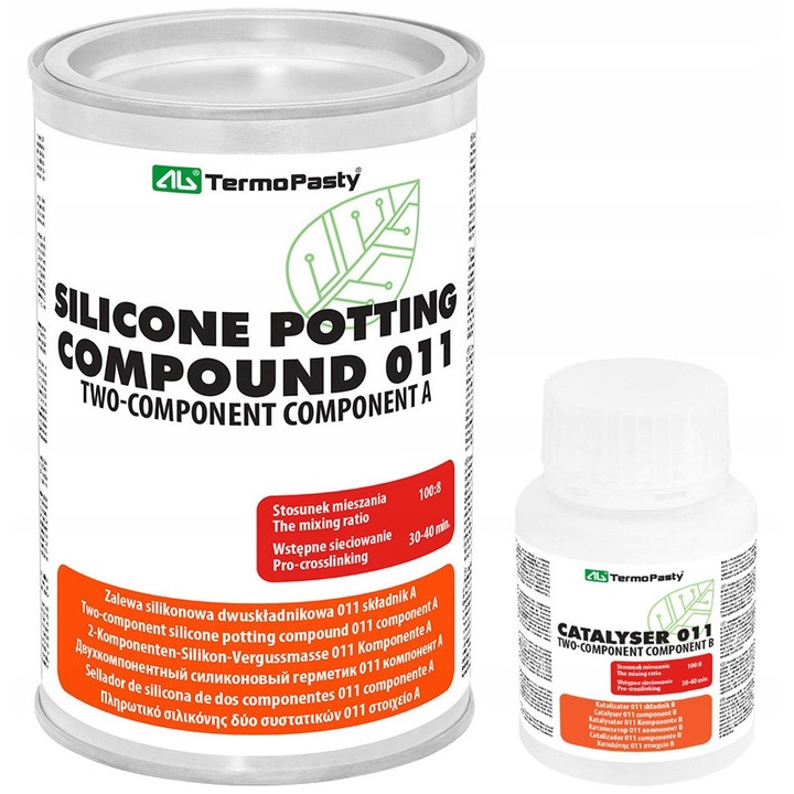 Rasina siliconica 011, AG TermoPasty, 1kg, metalic