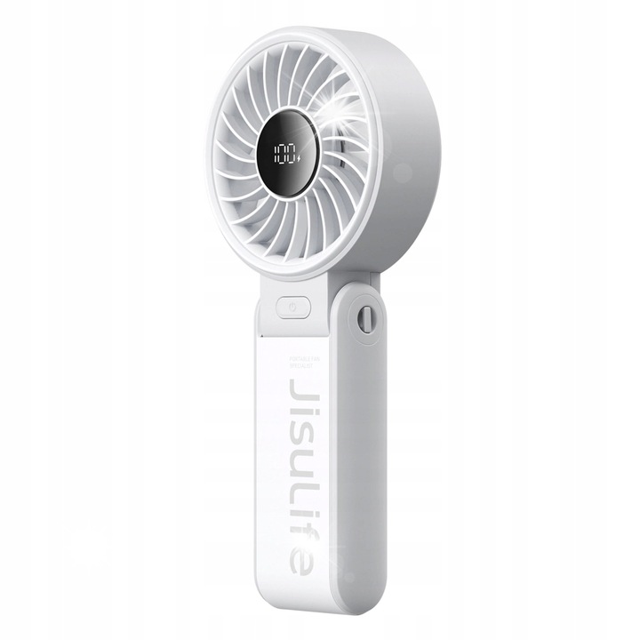 Преносим вентилатор Jisulife Life7, 5000mAh, 5 скорости, сив