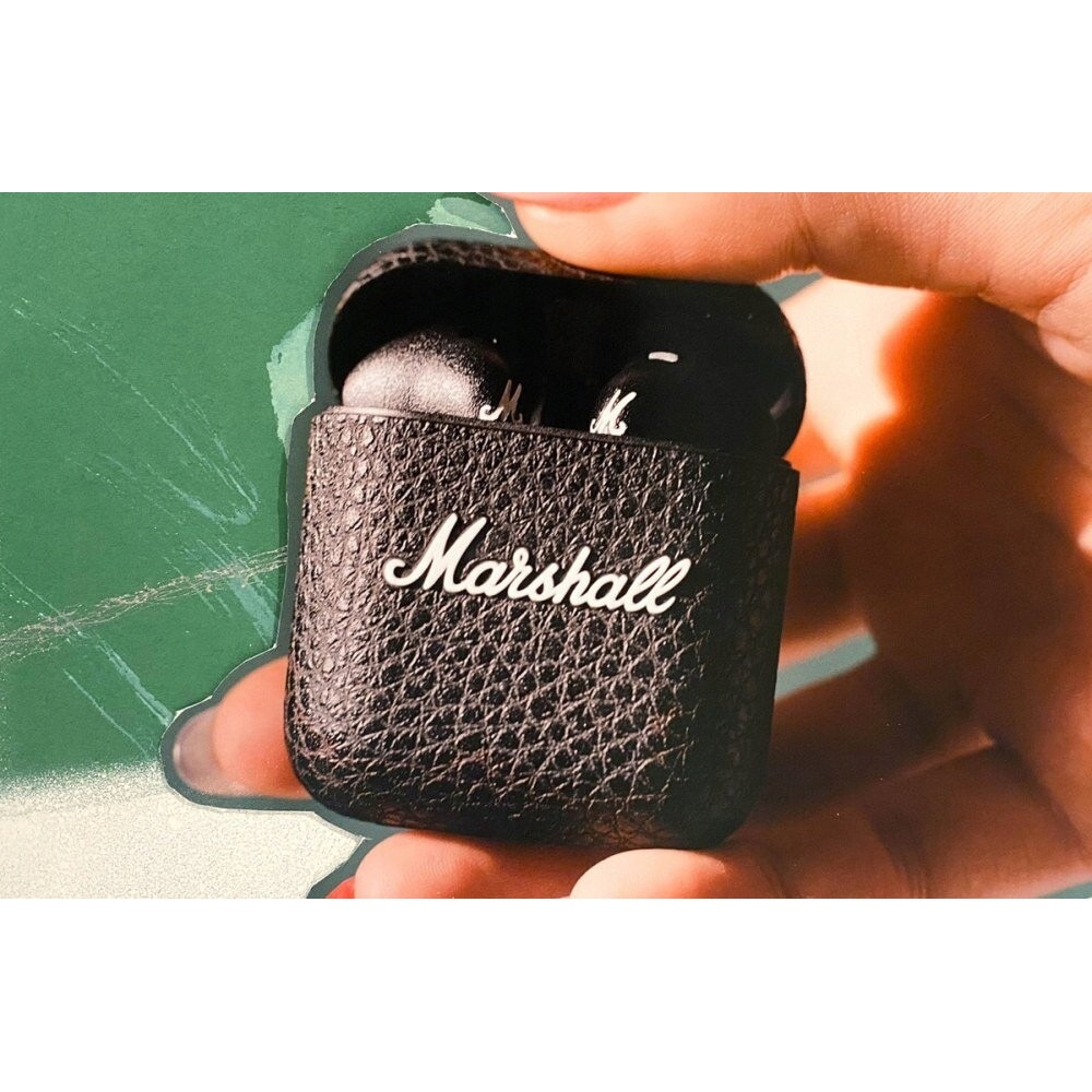 Casti wireless Marshall Minor IV, Bluetooth, impermeabile, negru