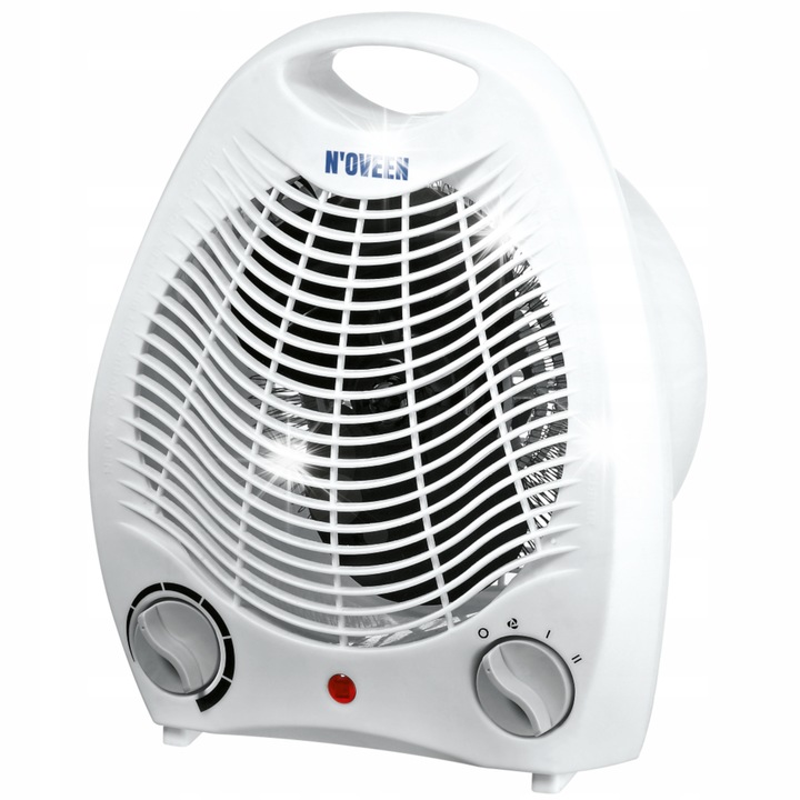 Aeroterma Noveen FH03, 1000/2000W, állítható termosztát, túlmelegedés elleni védelem, hordozható