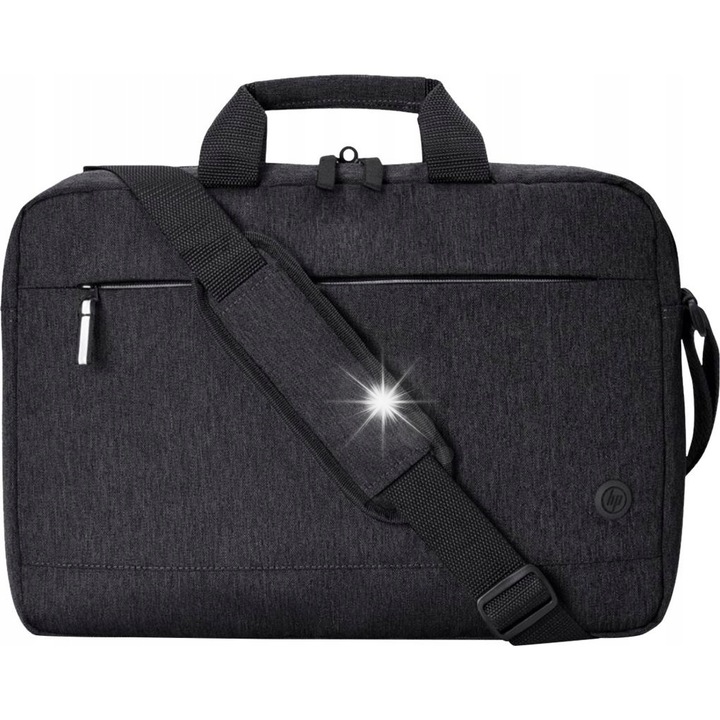 HP Prelude Pro laptoptáska, 17.3", fekete, poliészter, méretek 450x60x315mm