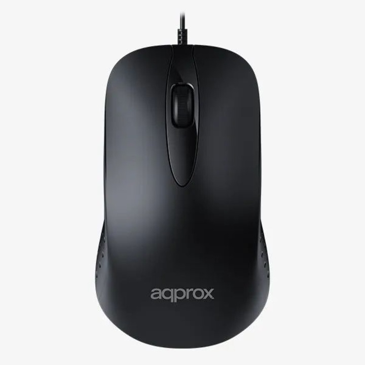 Mouse Aproximativ APPXM100, USB, 1000DPI, Negru