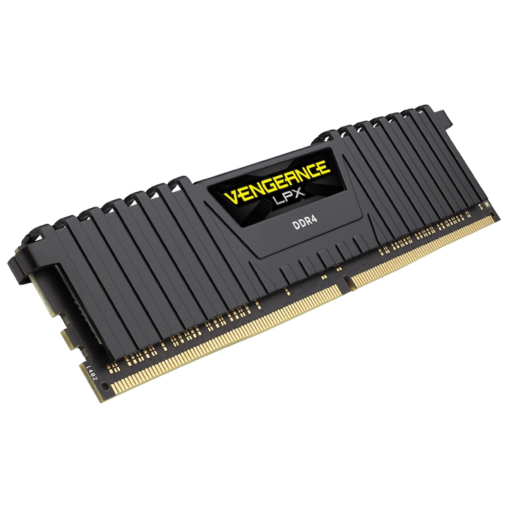 Memorie RAM Corsair 8GB DDR4 3200MHz Vengeance LPX, CL16, negru