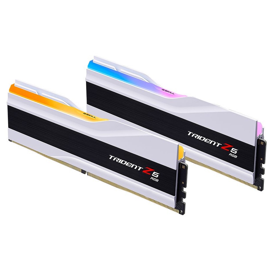 Memorie RAM G.SKILL Trident Z5 RGB 32GB (2x16GB) 6000MHz, alb