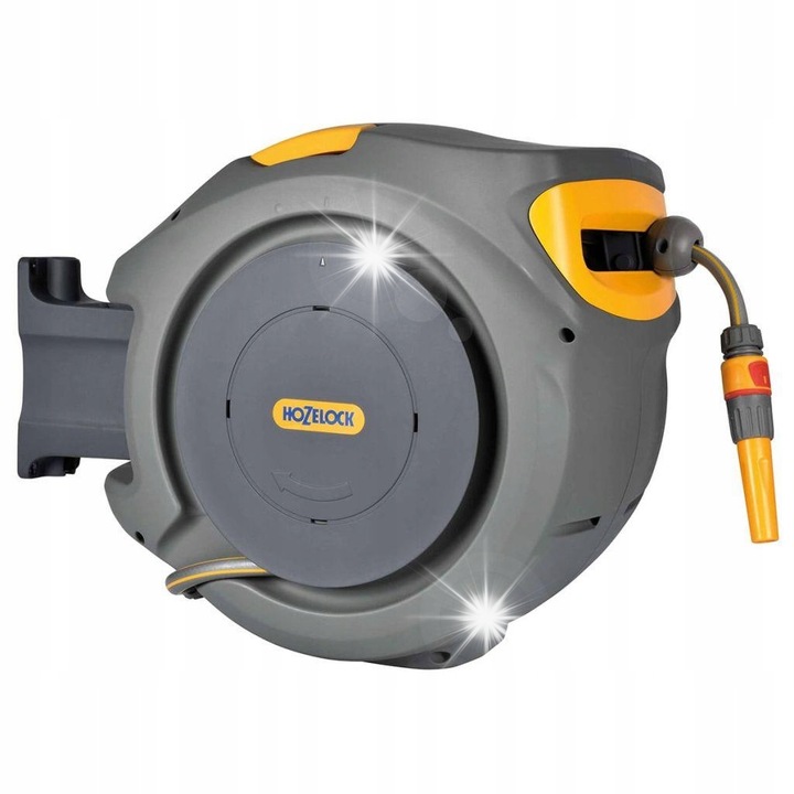Автоматична стенна макара за маркуч 1/2" 30м, Hozelock, 450x284мм, 10,85кг