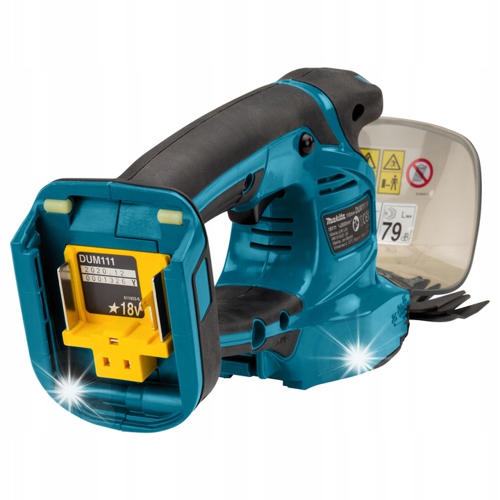 Електрически тример Makita, 18V, 110мм, 3 степени за регулиране на височината на рязане, 330x120x130мм