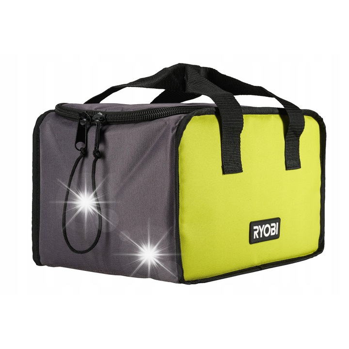 Ryobi szerszámtáska, 36 cm, strapabíró anyag, nagy cipzár, erős fogantyúk