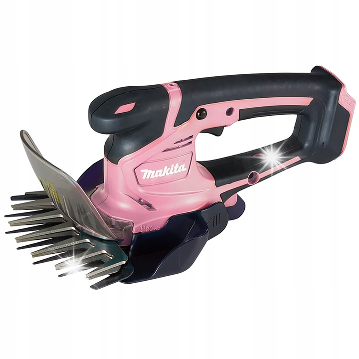 Градинска ножица 2 в 1 Makita UM600DZP, рязане 160мм, регулируема височина 15/20/25мм, розова