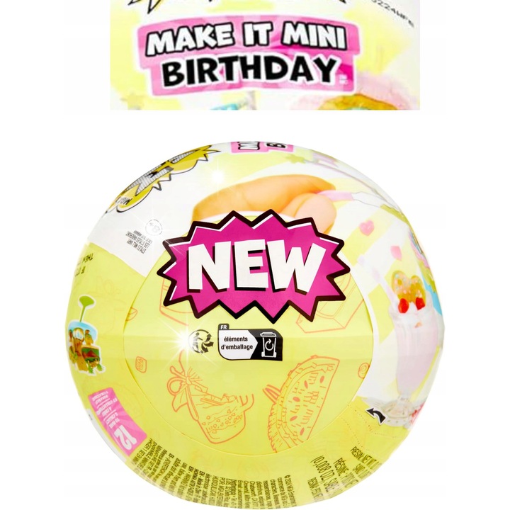 Комплект фигурки, MGA, Miniverse Celebration, тропическа тематика, динозаври, дъга, многоцветен