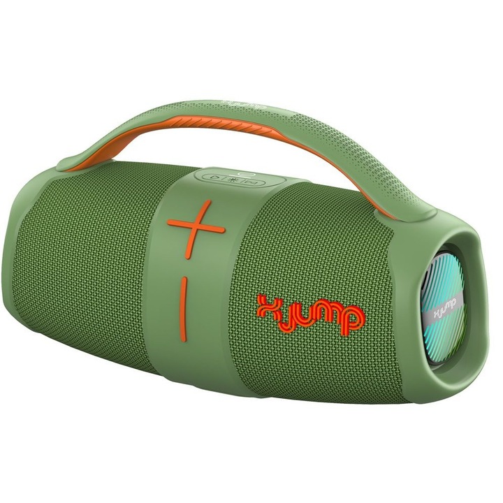 Trevi Xjump XJ 120 40W TWS Amplified Bluetooth Speaker Green, 256015, Hangszóró