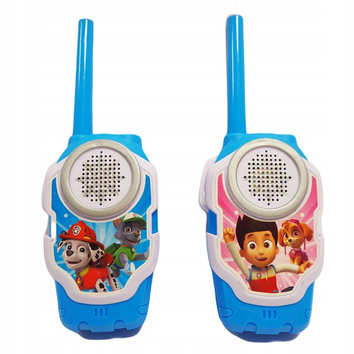 Interaktív játékkészlet gyerekeknek, játékok, Zegarek projektoros SKYE és 2x Walkie Talkie, többszínű, 30x18x5cm, 29x15x6cm