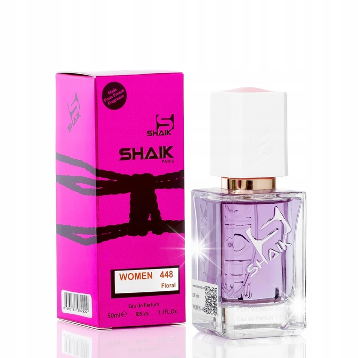 Parfum Shaik 448 Very Sexy, 50ml, elegáns flakon, kifinomult aroma