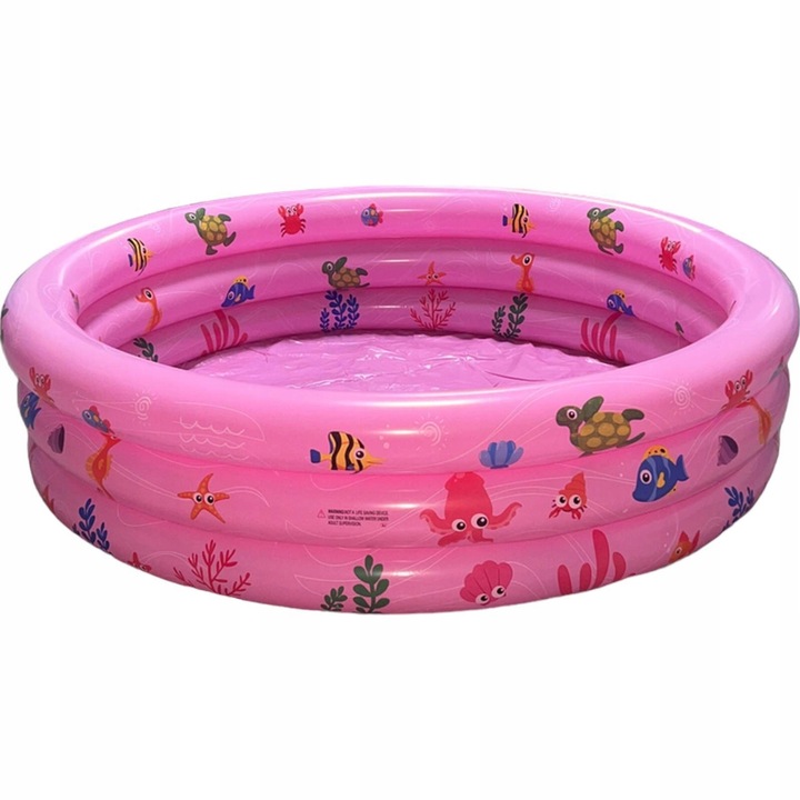 Детски басейн WKS, 100 см, розов