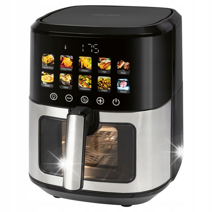 Фритюрник с горещ въздух, Profi Cook, 1700W, 6.5L