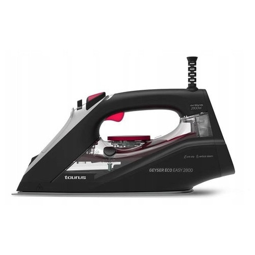 Fier de calcat Taurus Geyser Eco, 2800W, functie de abur sub presiune, negru