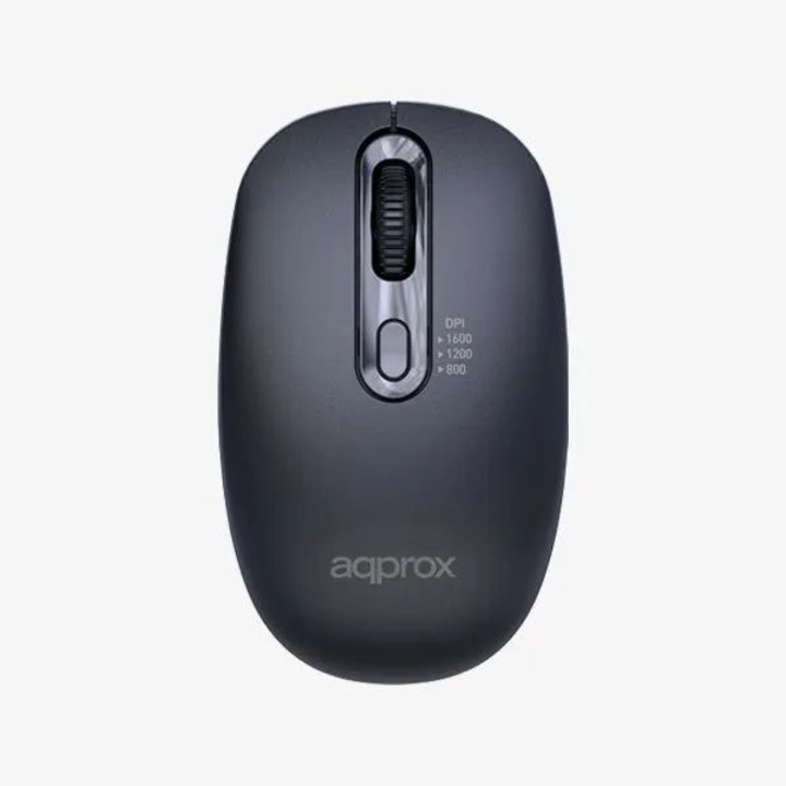 Mouse Aproximativ APPXM200, USB, 1600DPI, Negru