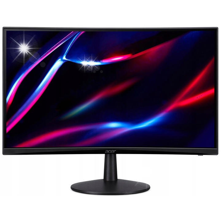Monitor Acer 23.6" Ívelt 1920x1080px 180Hz 1ms Fekete