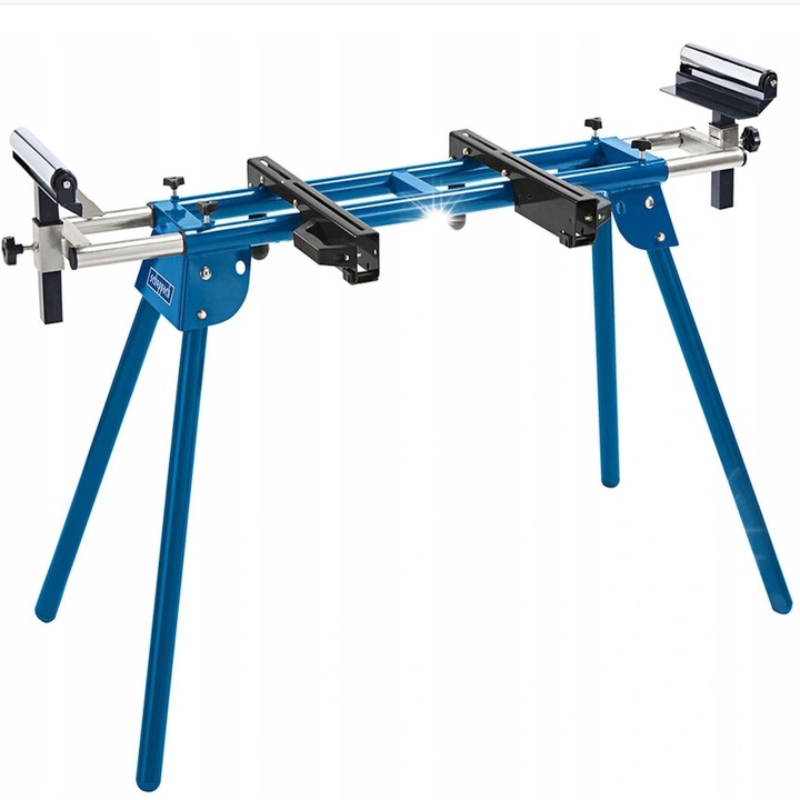 Munkaasztal vasalatokhoz, Scheppach, UMF2000, oldalsó hosszabbítások, 150 kg, 1160x2000 mm